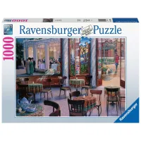 Ravensburger puzzel 1000 stukjes Cafebezoek